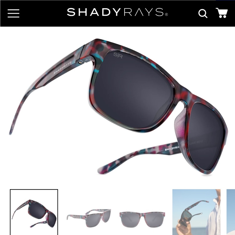 Shady Rays Mojave Sunglasses - Patriotic - Picture 3 of 10